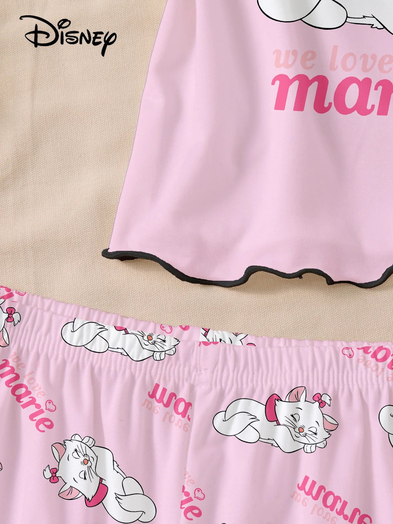 Women's 2-piece Disney Marie Cat